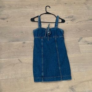 Denim dress
